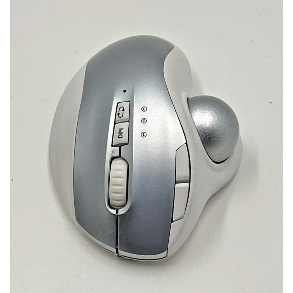 MT50 Wireless Trackball Mouse Ergonomic Silver Multi-Device‎
